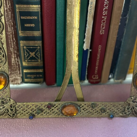 Vintage Pair of Ormolu Gem Frames - Picture 7 of 12